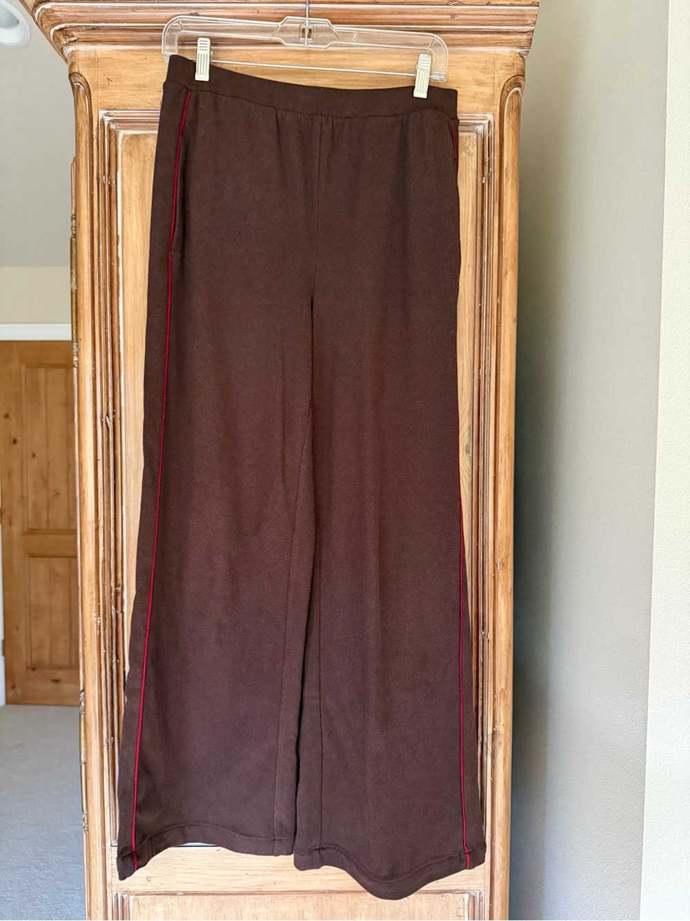 Varley Brushed Rib Wide Leg Pant size Small